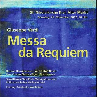 Okładka płyty - Messa da Requiem